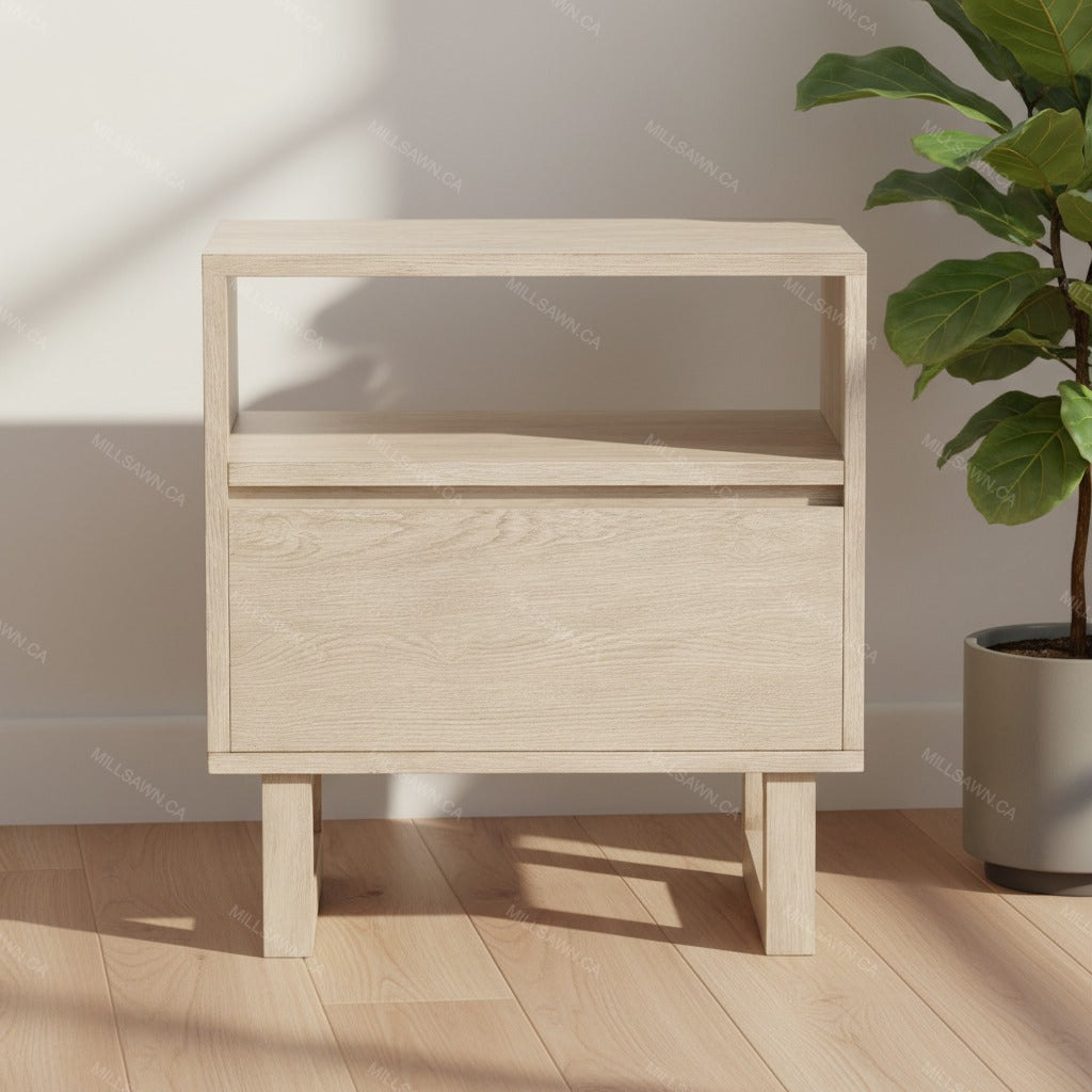 Leroy Solid Wood Nightstand