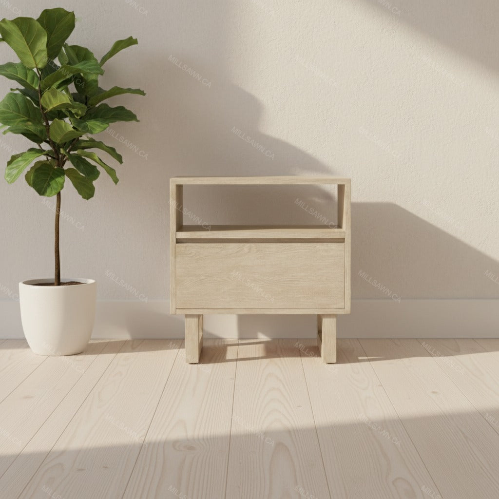 Leroy Solid Wood Nightstand