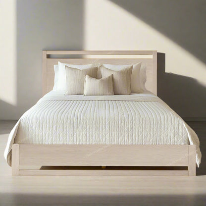 Leroy Solid Wood Platform Bed