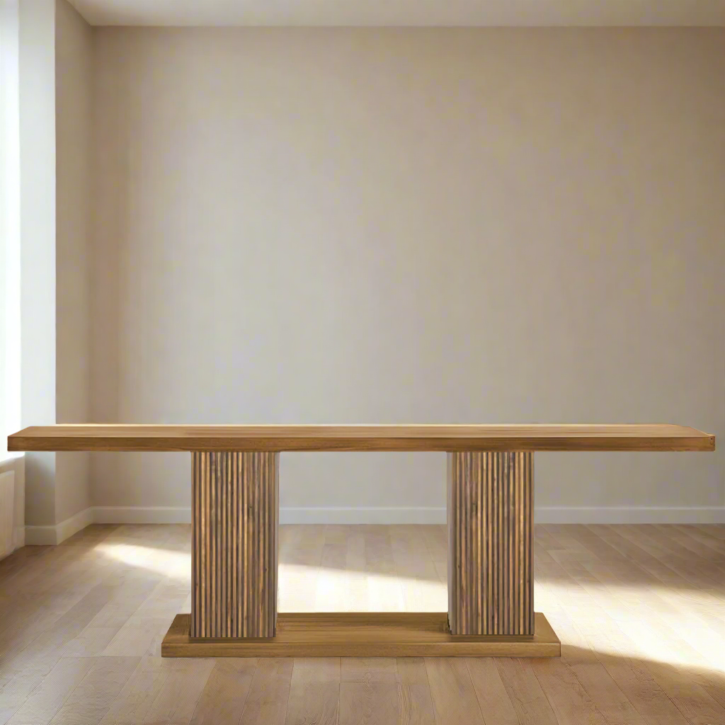 Luxe Solid Wood Dining Table