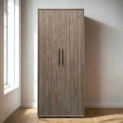 Luxe Solid Wood Wall Cabinet