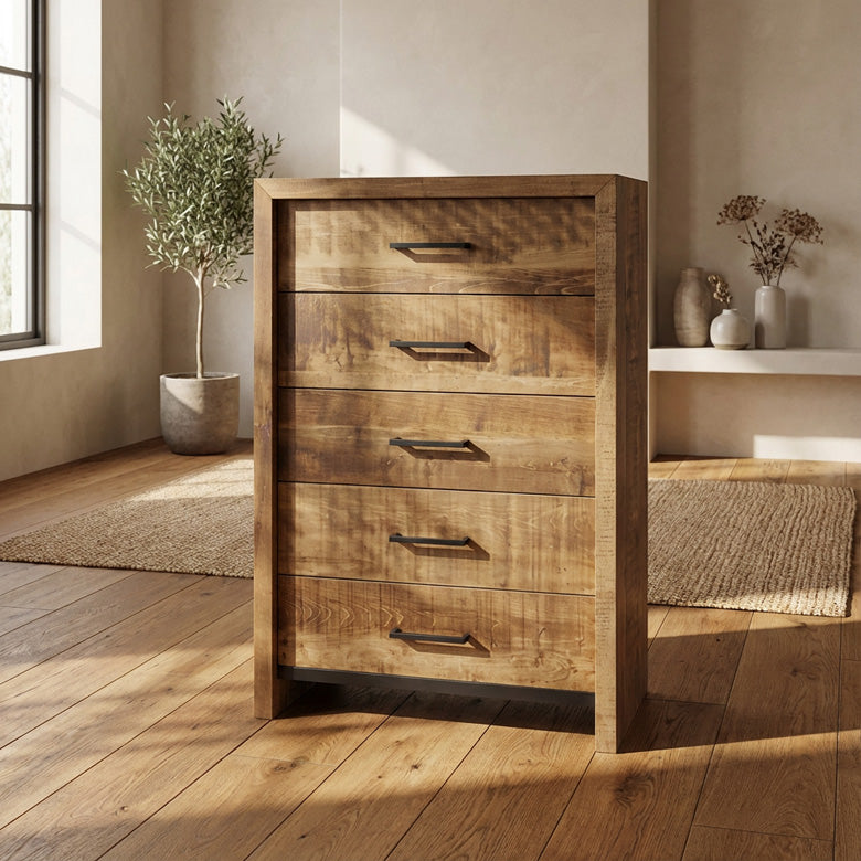 Luxora Solid Wood Chest | Highboy