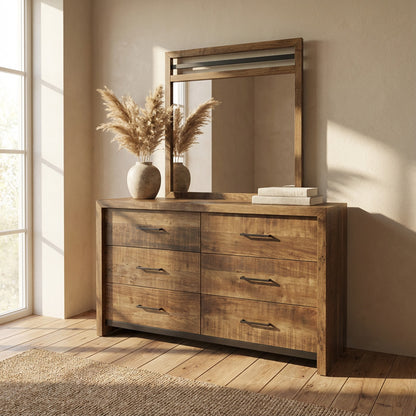 Luxora Solid Wood Dresser