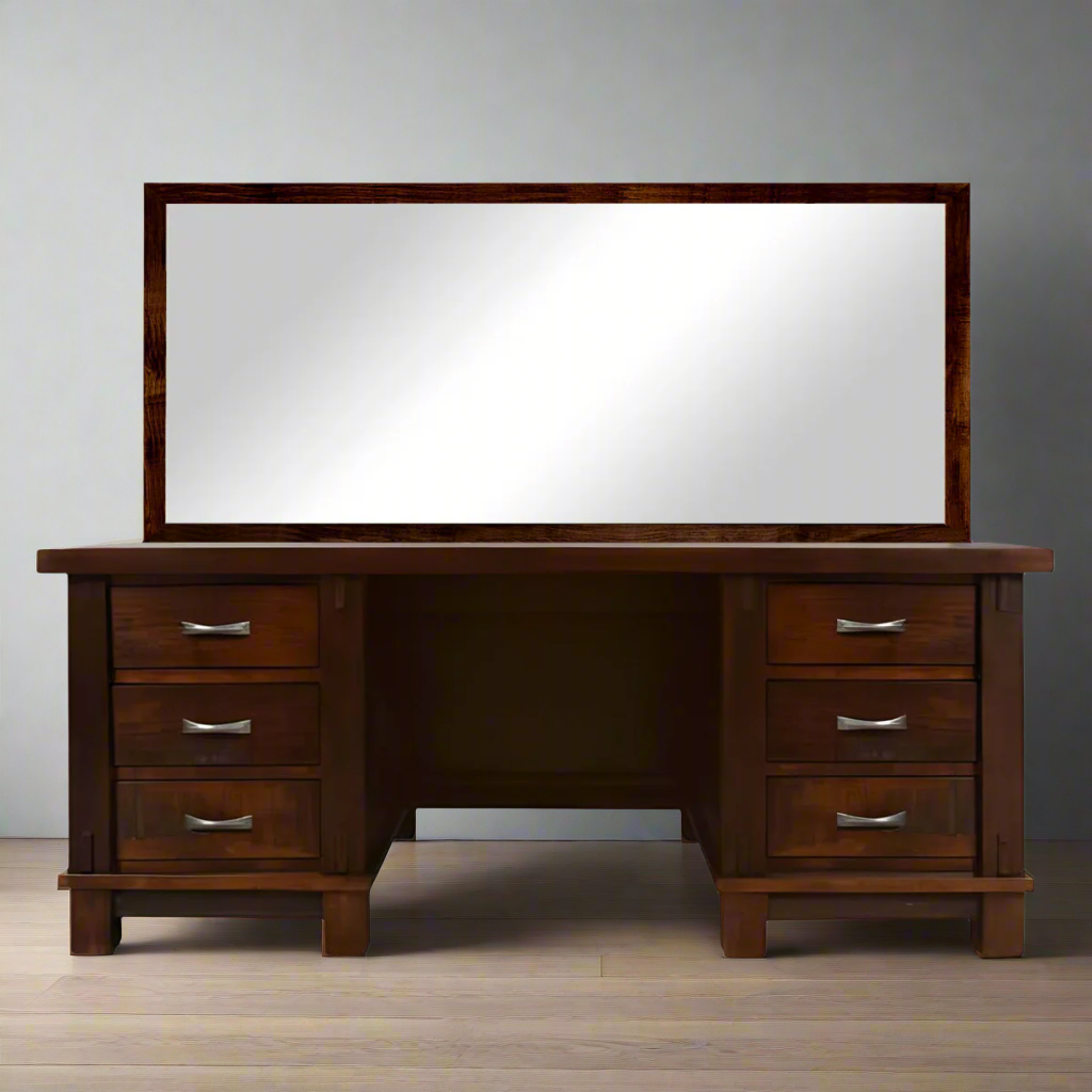 Timber Solid Wood Makeup Vanity