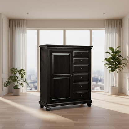 Florentino Solid Wood Gentleman's Chest | Highboy