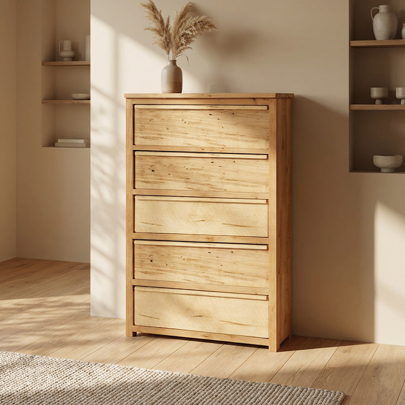 Mason Solid Wood Chest | Highboy