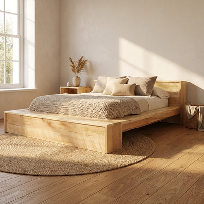Mason Solid wood Platform Bed