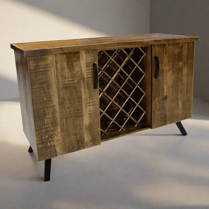 Maxwell 2 Door Sideboard w/ Wine Lattice