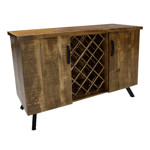 Maxwell 2 Door Sideboard w/ Wine Lattice