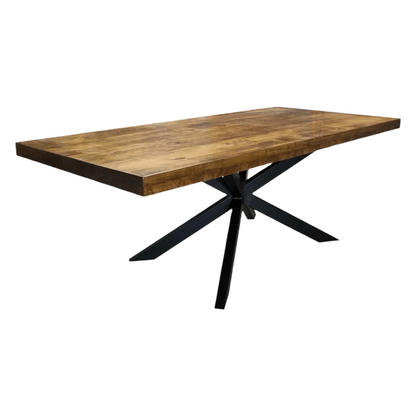 Maxwell With Metal Base Dining Table