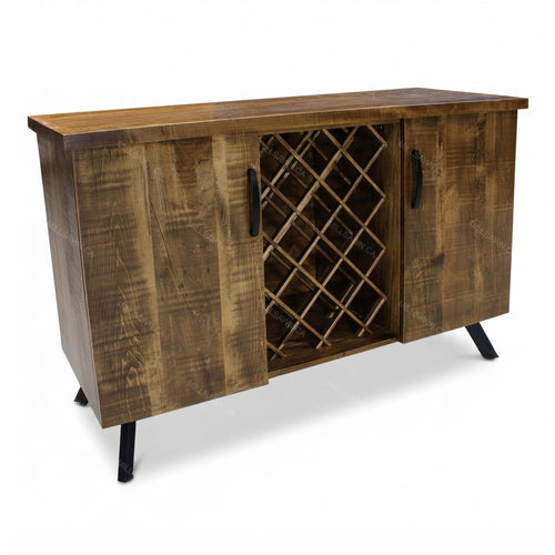 Maxwell 2 Door Sideboard w/ Wine Lattice