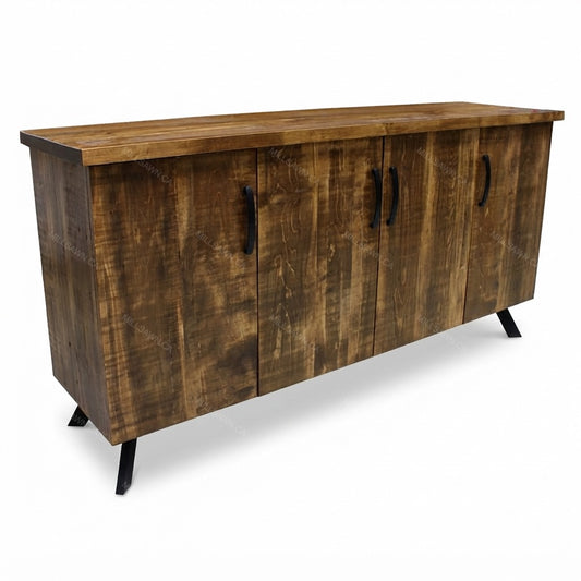 Maxwell 4 Door Solid Wood Sideboard