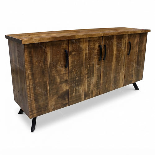 Maxwell 4 Door Solid Wood Sideboard