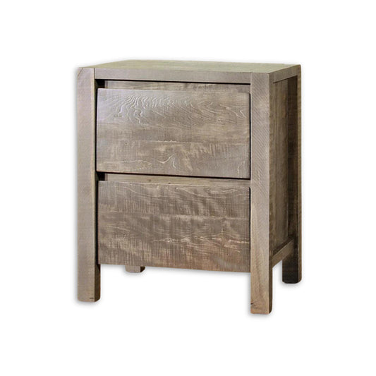 Meta Sequoia Solid Wood 2 Drawer Nightstand