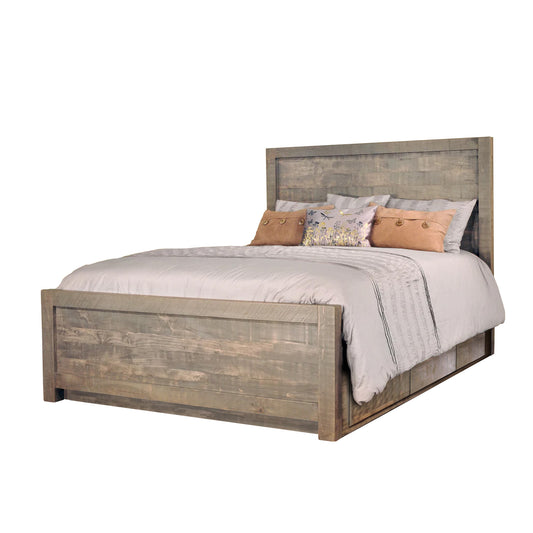 Meta Sequoia Solid Wood Bed With Storage