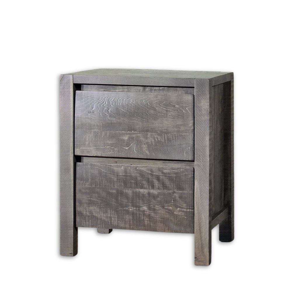 Meta Sequoia Solid Wood 2 Drawer Nightstand