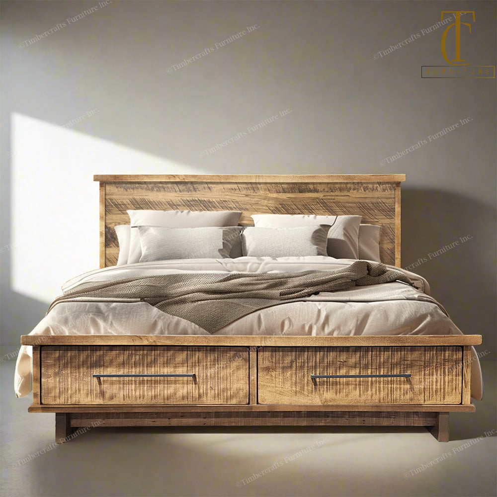 Midland Solid wood Bed