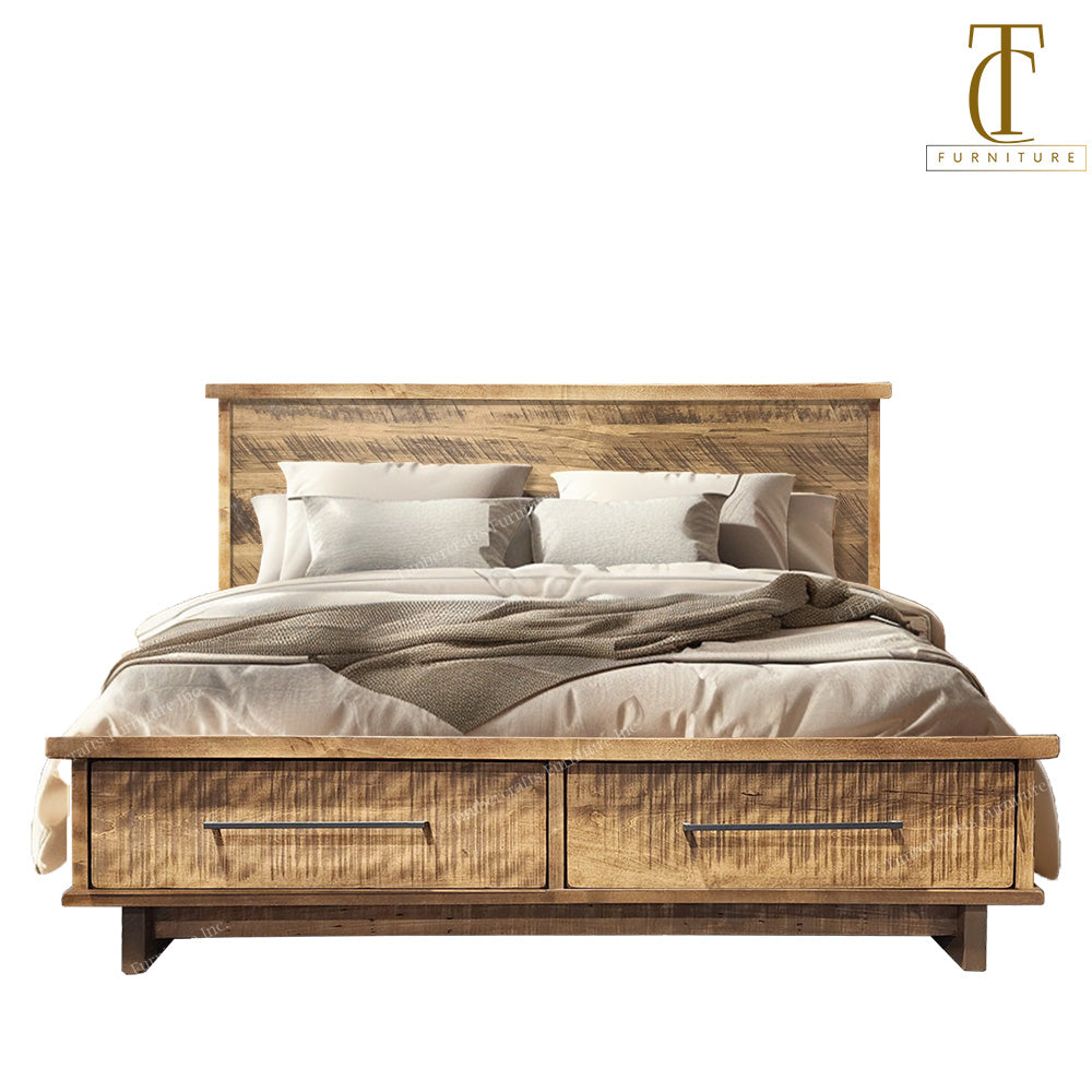 Midland Solid wood Bed