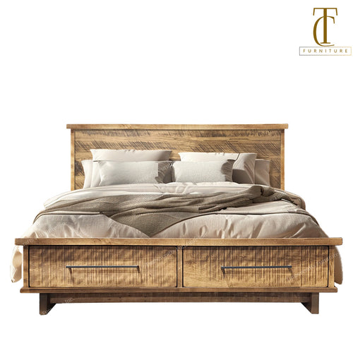 Midland Solid wood Bed