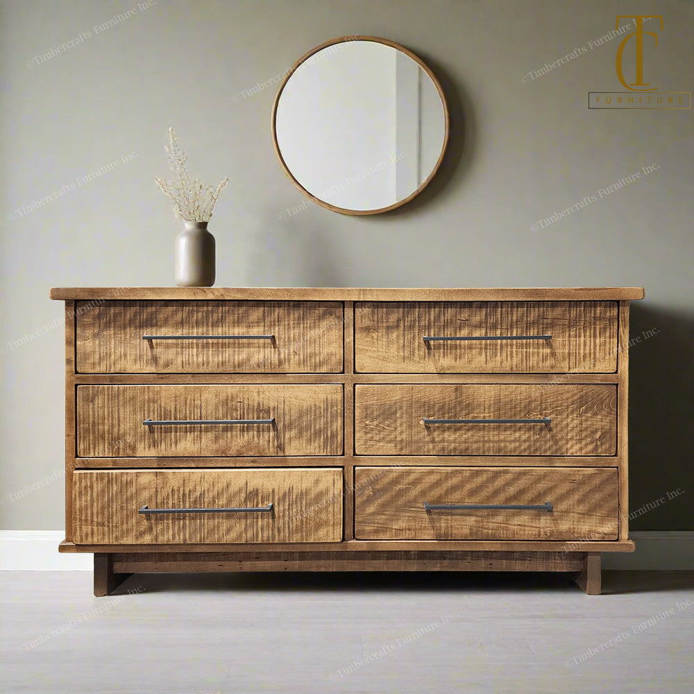 Midland Solid Wood Dresser