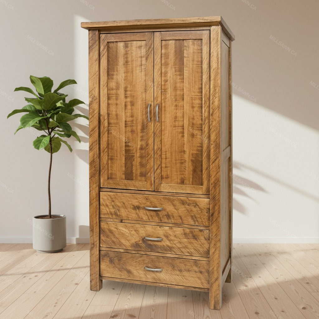 Millwood Solid Wood Armoire