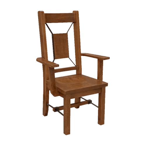 Arthur Philippe Solid Wood Arm Chair