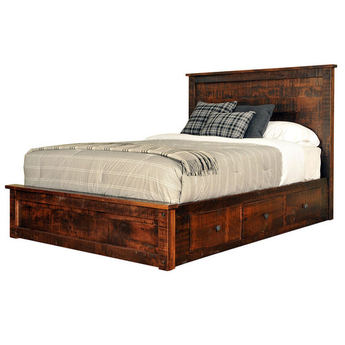 Muskoka Solid Wood Storage bed
