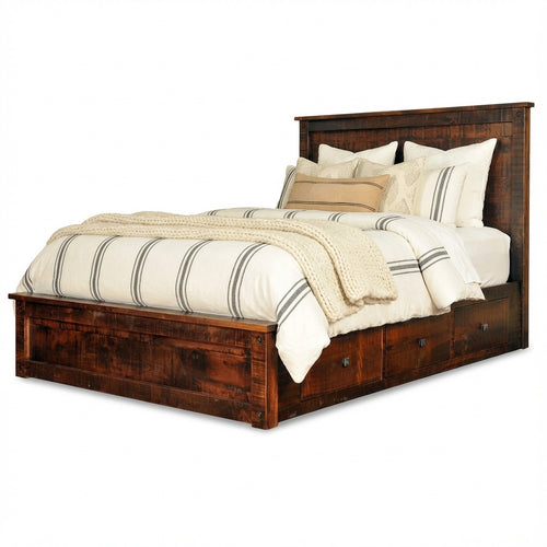 Muskoka Solid Wood Storage bed