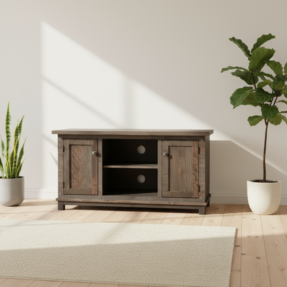 Muskoka TV Stand 2 Door Open Center