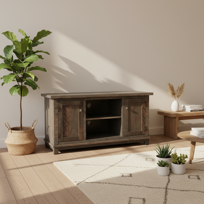 Muskoka TV Stand 2 Door Open Center