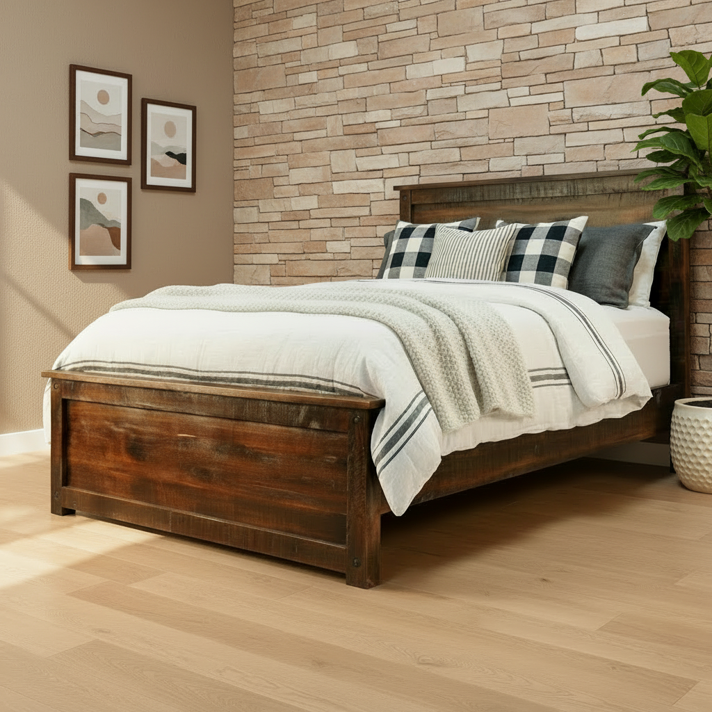 Muskoka Solid Wood Bed