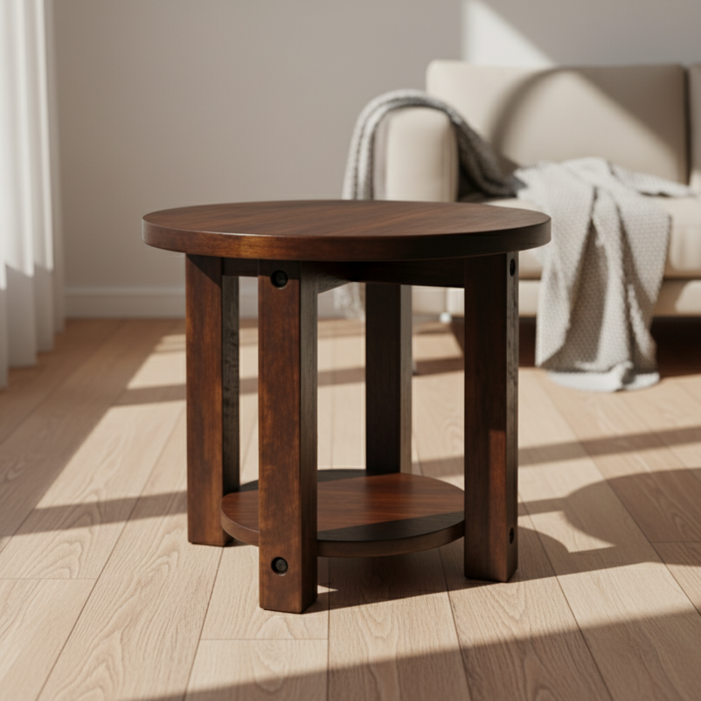 Muskoka Round End Table