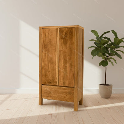 Nara Solid Wood Armoire