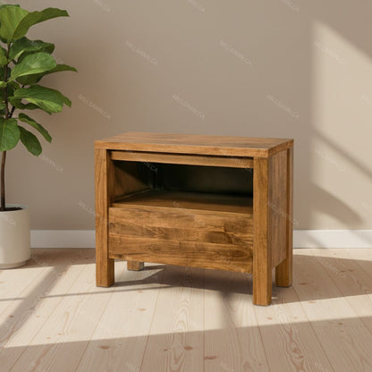 Nara Solid Wood Nightstand