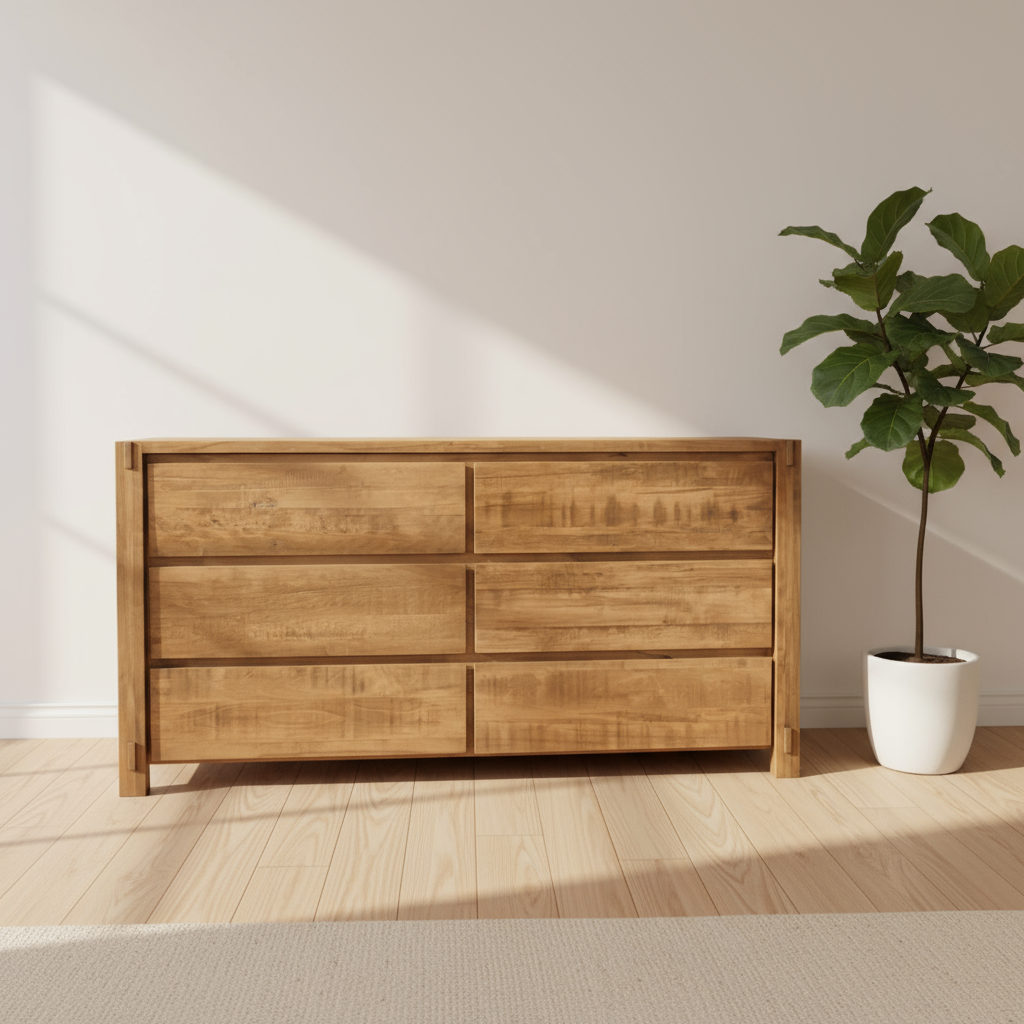 Neo Solid Wood Dresser