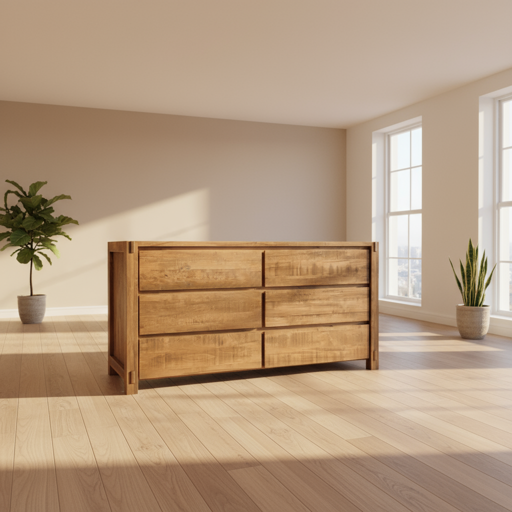 Neo Solid Wood Dresser