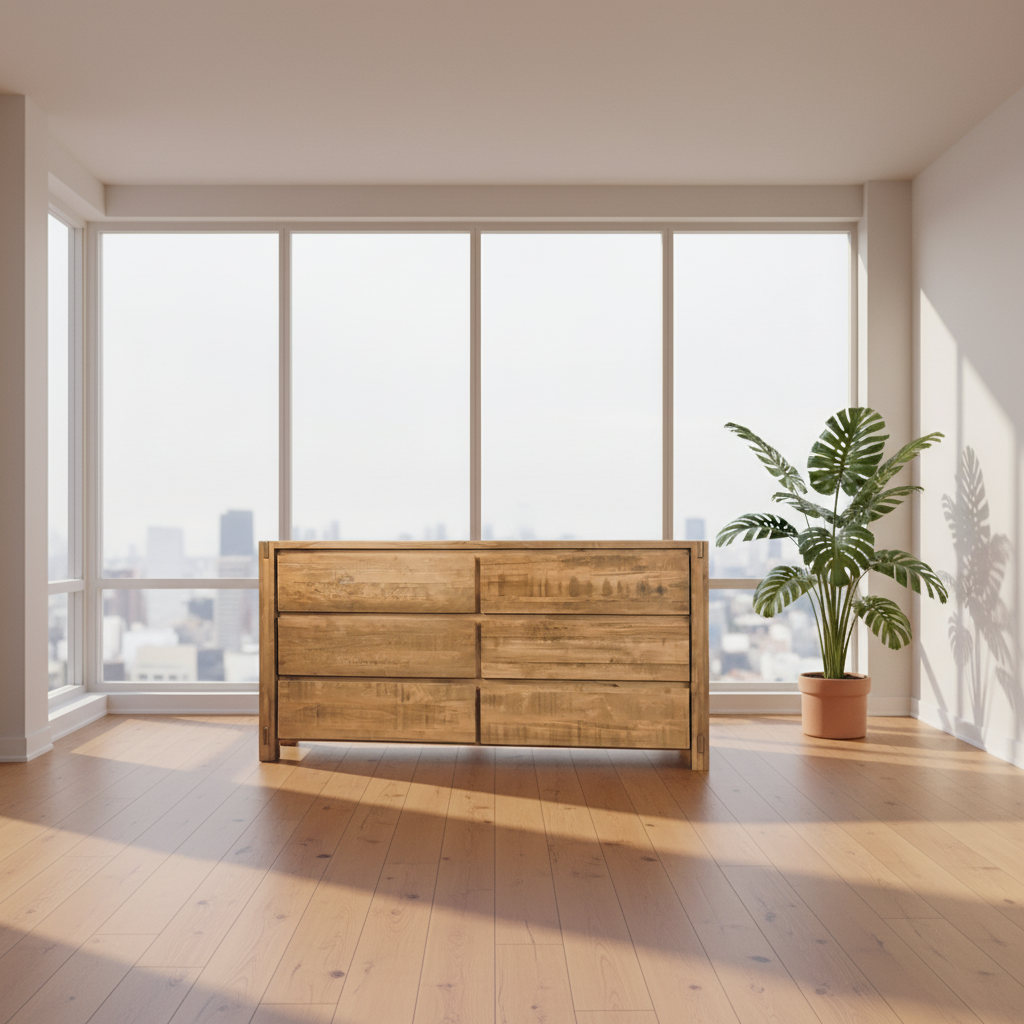 Neo Solid Wood Dresser