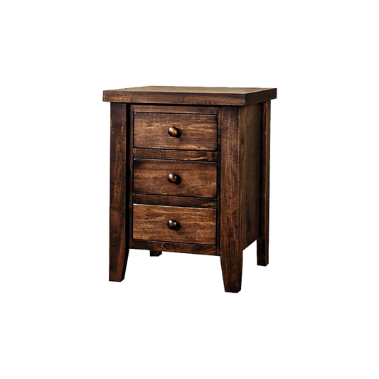 Rustic Farmhouse Solid Wood Nightstand