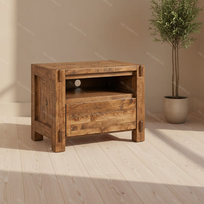 Orion Solid Wood Nightstand