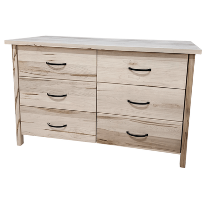 Cali Solid Wood 6 Drawer Dresser