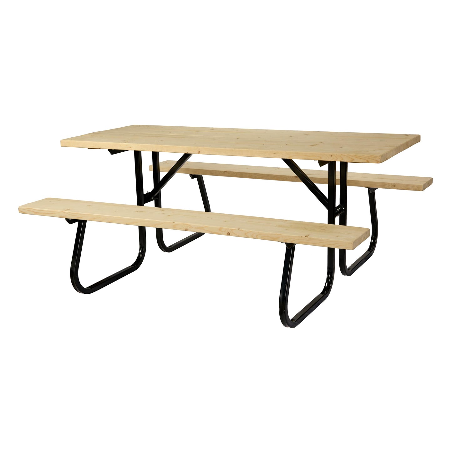 Picnic Table with Steel Frame