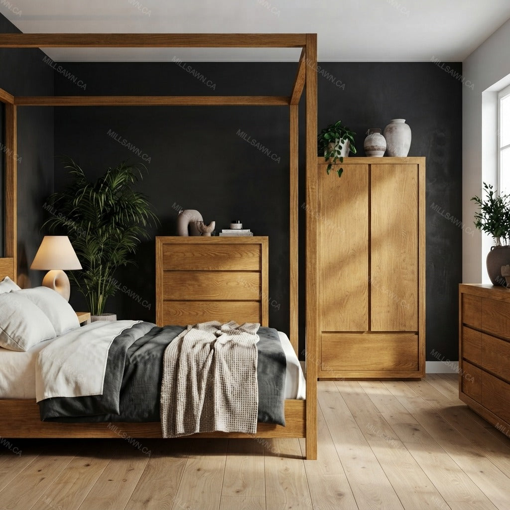 Pintura Solid Wood Armoire