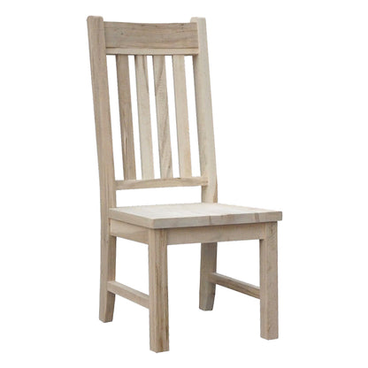 Dakota Slatback Solid Wood Chair