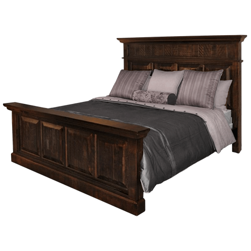 Rustic Philippe Solid Wood Bed