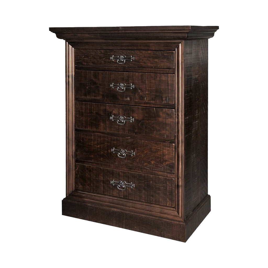 Rustic Philippe Solid Wood Chest | Highboy