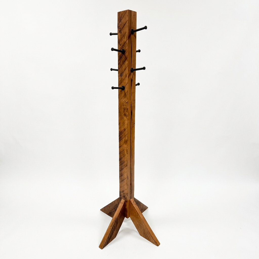 Ranch Solid Wood Coat Tree