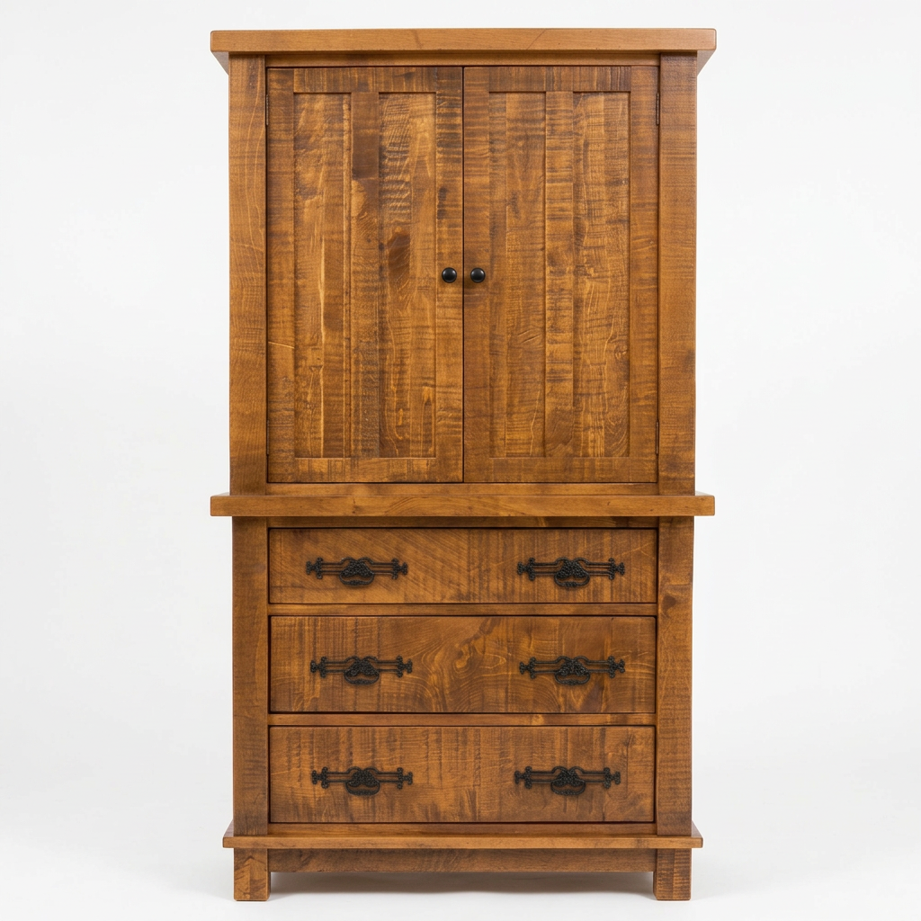 Ranch Solid Wood Armoire