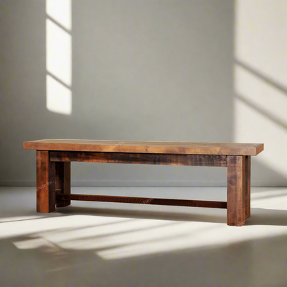 Ranch Solid Wood Bench