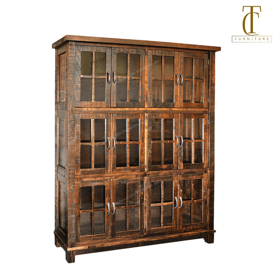 Ranch Solid Wood Wall Cabinet