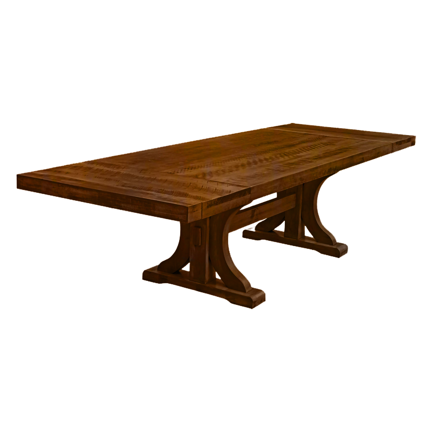 Renoa Solid Wood Dining Table + 2-16" End Leaves